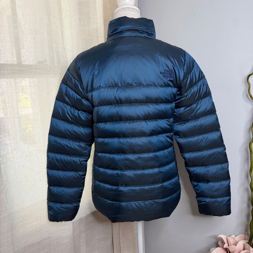The North Face Aconcagua II 550 Down Puffer Jacket Teal Blue Women's Medium - Picture 2 of 10